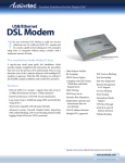 Actiontec GEU003AD3A-01 USB/Ethernet DSL Modem Router