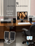 Altec Lansing BXR1120 Powered Audio System