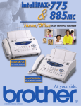 Brother IntelliFAX-885MC Plain Paper Fax