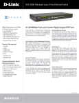 D-Link DES-3226L Managed 24-Port 10/100 Switch + 2 combo Gig copper/SFP uplinks DES-3226L Managed 24-Port 10/100 Switch + 2 combo Gig copper/SFP uplinks