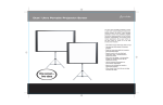 Epson Duet Ultra Portable Projector Screen 80"