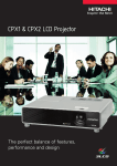 Hitachi CPX1 data projector