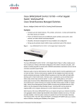 Cisco 24-Port Gigabit Switch WebView PoE