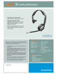 Sennheiser Call center hadset
