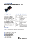 Dynamode 54Mbps PCMCIA Wireless Adapter