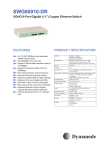 Dynamode 8-Port 10/100/1000Mbps Gigabit Desktop Switch