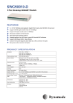 Dynamode 5 Port Desktop 10/100/1000 Desktop Switch