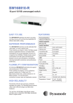 Dynamode 16 Port 10/100 Switch N-Way Rackmount