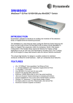 Dynamode Managed QoS 48-Port 10/100 PLUS MiniGBIC/Gigabit