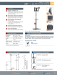 Chief Universal Dual Display Floor Stand