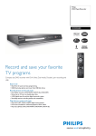 Philips DVDR3480 DVD player/recorder