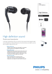 Philips SHE9700 In-Ear Headphones