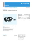 Sennheiser PMX60 Neckband headphones
