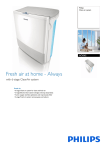 Philips AC4062 Clean air system