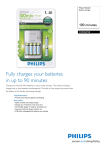 Philips MultiLife Battery charger SCB5365NB