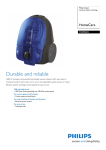 Philips Impact Vacuum cleaner with bag FC8396/02