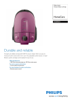 Philips Impact Vacuum cleaner with bag FC8394/01