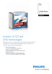 Philips DR4S6S10F 4.7GB / 120min 16x DVD+R
