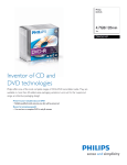 Philips DM4S6S10F 4.7GB/120min 16x DVD-R