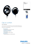 Philips SHG5100 Portable Gaming Headphone