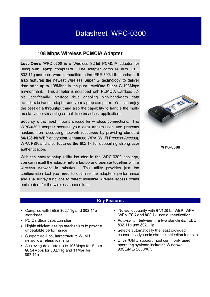 LEVEL ONE WPC 0300 WINDOWS 8 DRIVER DOWNLOAD