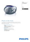 Philips AZ1021 CD Soundmachine
