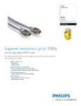 Philips SWV3534 1.5 m HDMI-HDMI Cable