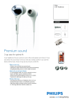 Philips SHE9501 In-Ear Headphones