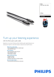 Philips SWA3512 1.0 m Fiber optic audio cable