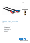 Philips Component video cable SWV2126W