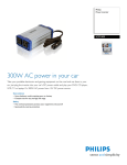 Philips SCP5300 Power inverter