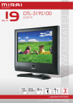 Mirai 19" LCD TV 19" Black