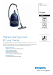 Philips Bag Vacuum Cleaner
