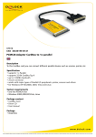 DeLOCK PCMCIA-Adapter CardBus to 1x parallel