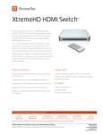 XtremeMac HDMI switch, 4-Port