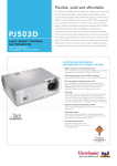 Viewsonic PJ503D data projector