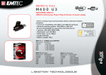 Emtec M400 U3 1GB USB stick