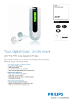 Philips GoGear Flash audio player SA2125