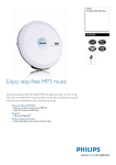 Philips Portable MP3-CD Player EXP2540