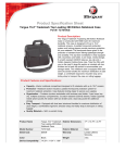 Targus 15.4" Trademark Toploading 300 Edition Notebook Case