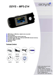 ODYS MP3 Player MP3-Z14 2GB