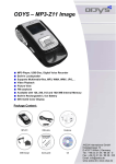 ODYS MP3-Player MP3-Z11 Image 1 GB