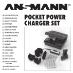 Ansmann Pocket power charger-set