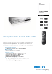 Philips DVP3350V Direct Dubbing Progressive Scan DVD/VCR Player