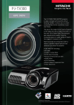 Hitachi PJ-TX300 Home Cinema LCD Projector