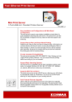 Edimax 1 Parallel Port Print Server