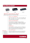 Edimax 5 Ports 10/100Mbps Desktop Switch