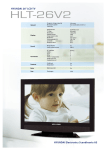 Hyundai HLT-26V2 LCD TV