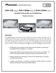 Pioneer DVR-112D DVD/CD Writer Silver