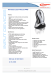 Typhoon Wireless Laser Mouse PRO